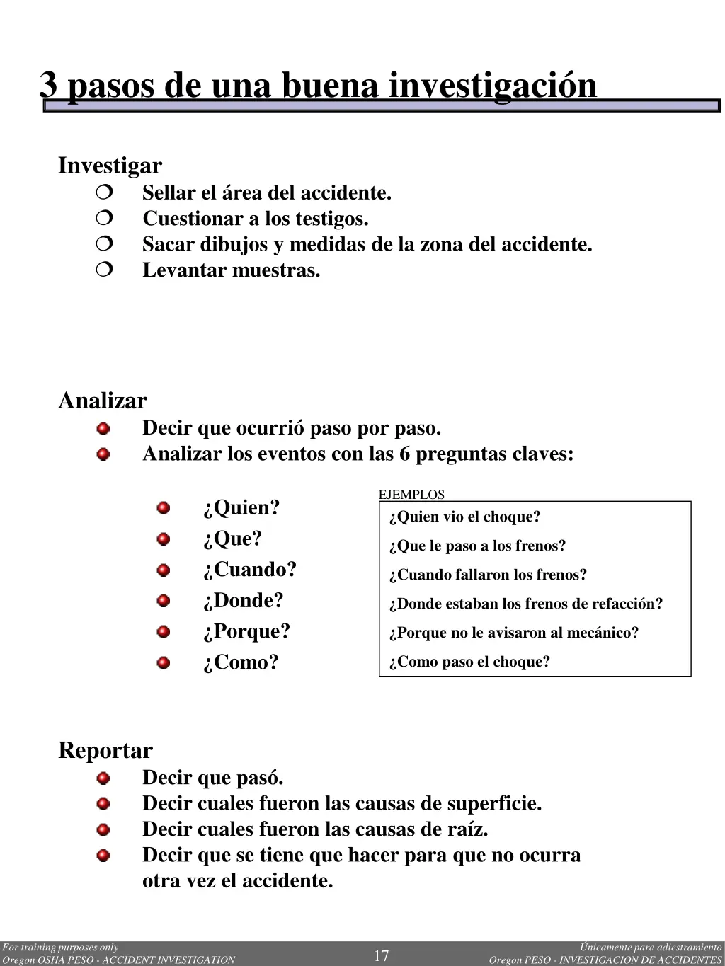 3 pasos de una buena investigaci n