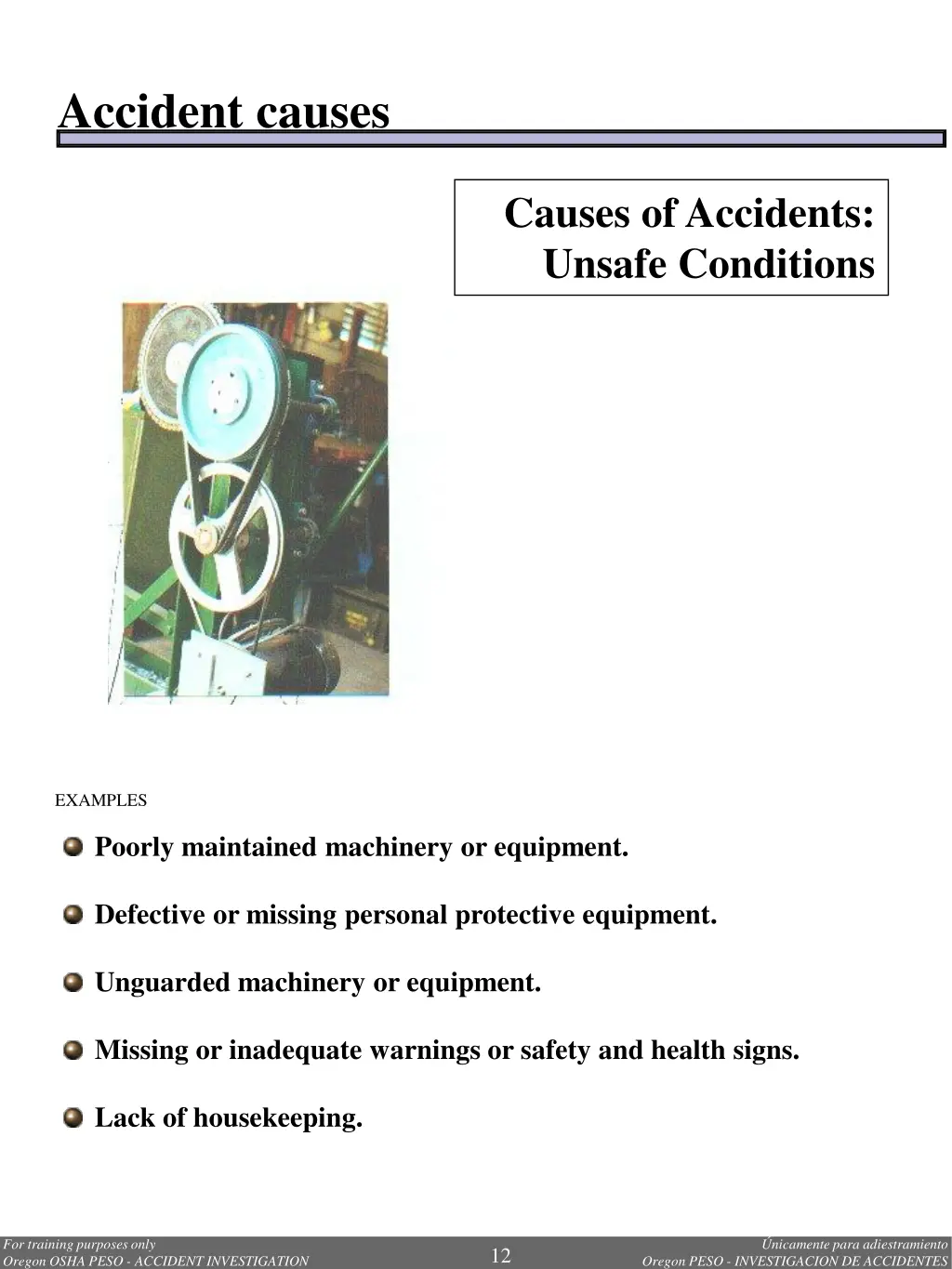 accident causes