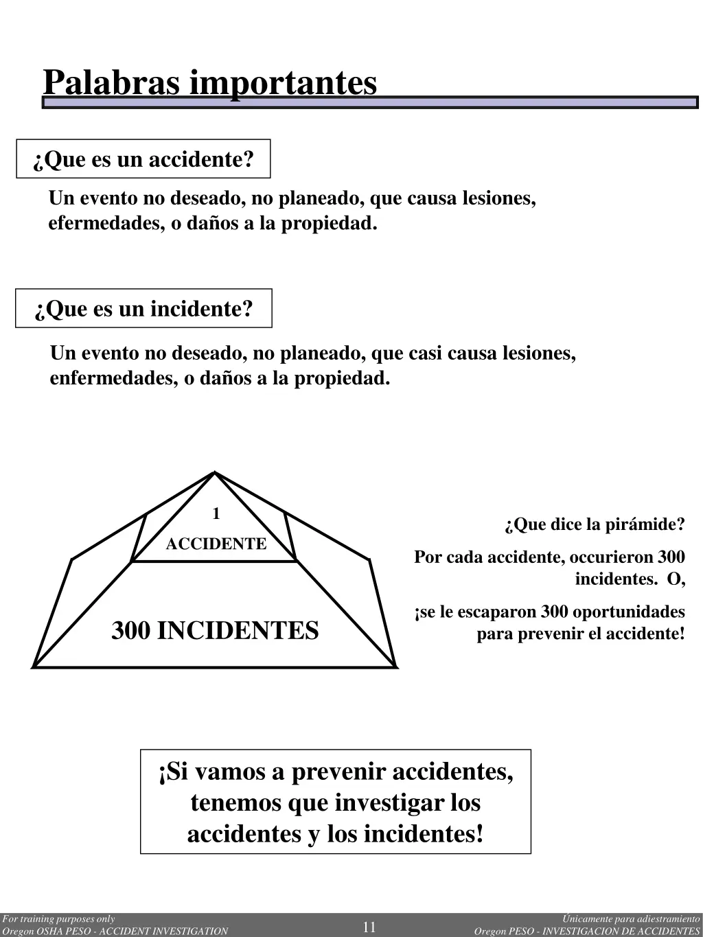 palabras importantes