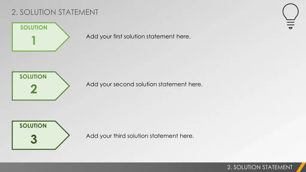 2 solution statement