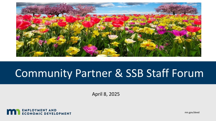 community partner ssb staff forum