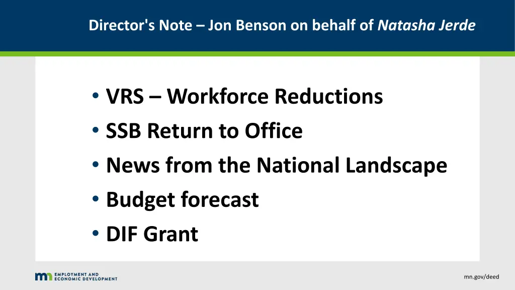 director s note jon benson on behalf of natasha