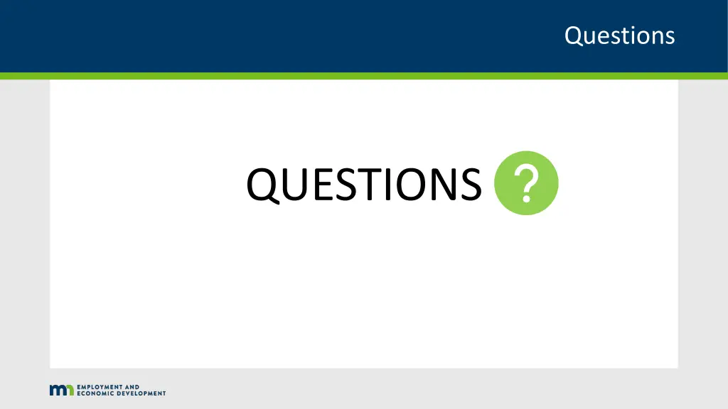 questions