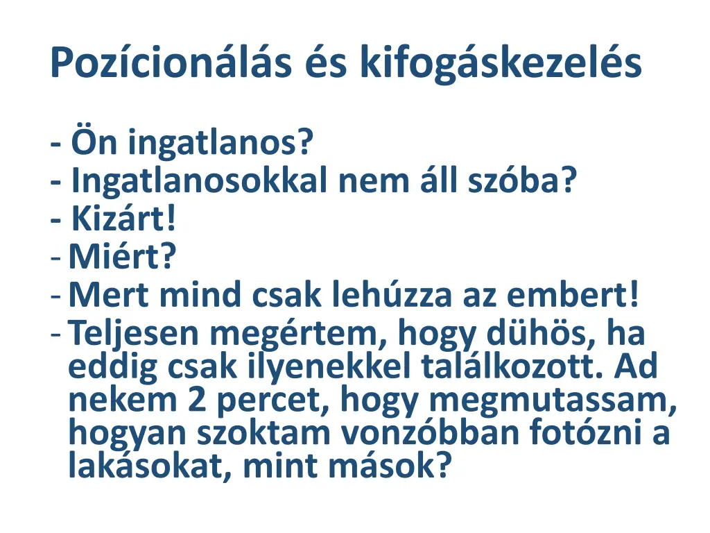 poz cion l s s kifog skezel s