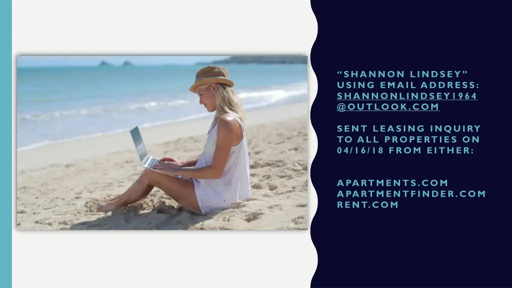 shannon lindsey using email address