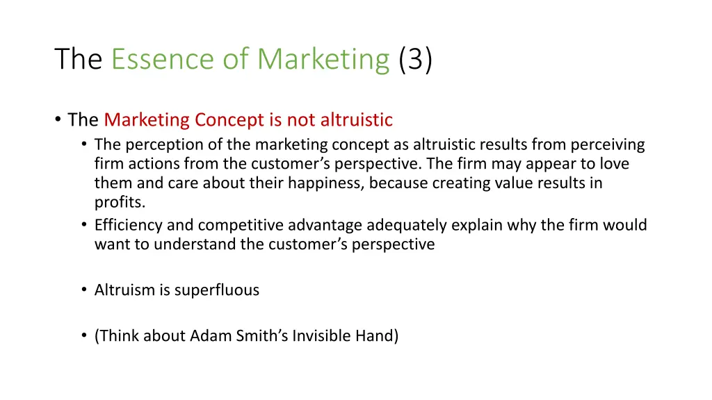 the essence of marketing 3