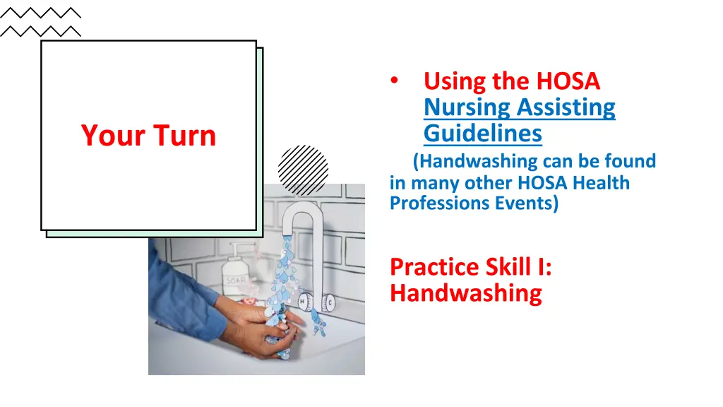 using the hosa nursing assisting guidelines