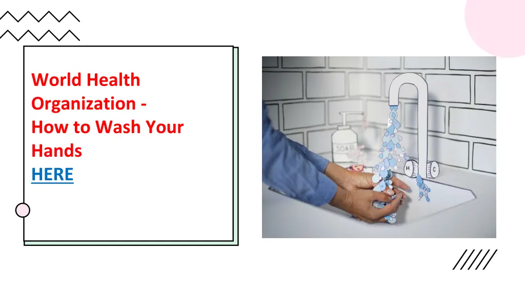 world health organization how to wash your hands