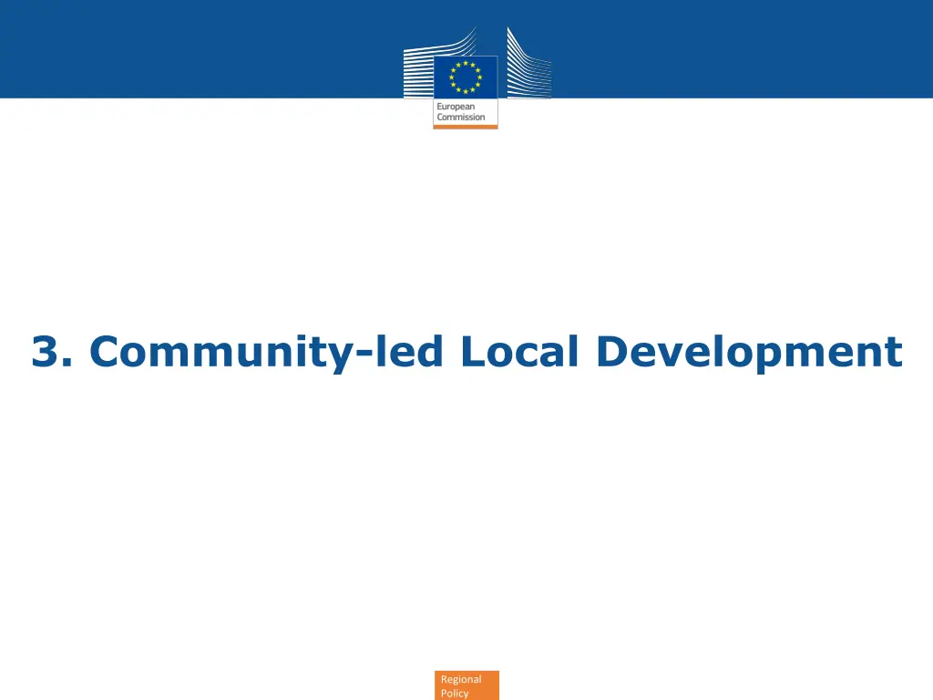 3 community led local development
