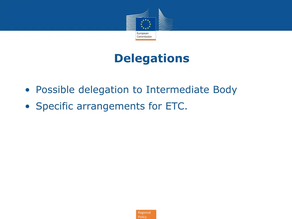 delegations