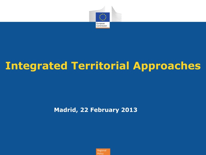 integrated territorial approaches