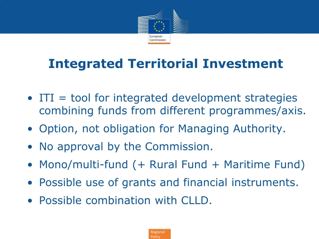 integrated territorial investment