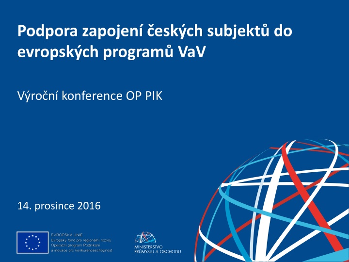 podpora zapojen esk ch subjekt do evropsk