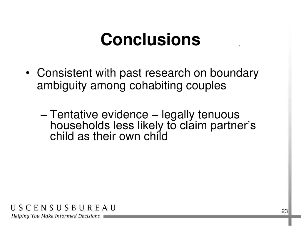 conclusions 1