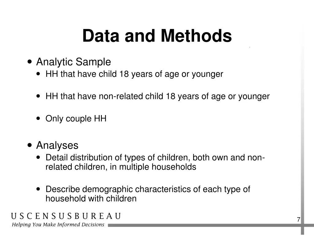 data and methods 1