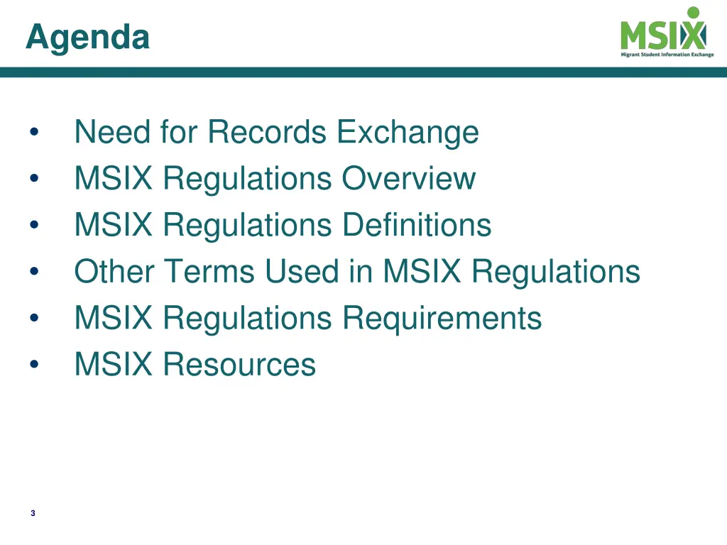 agenda