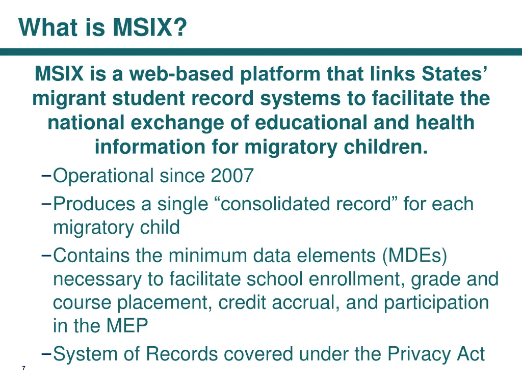 what is msix