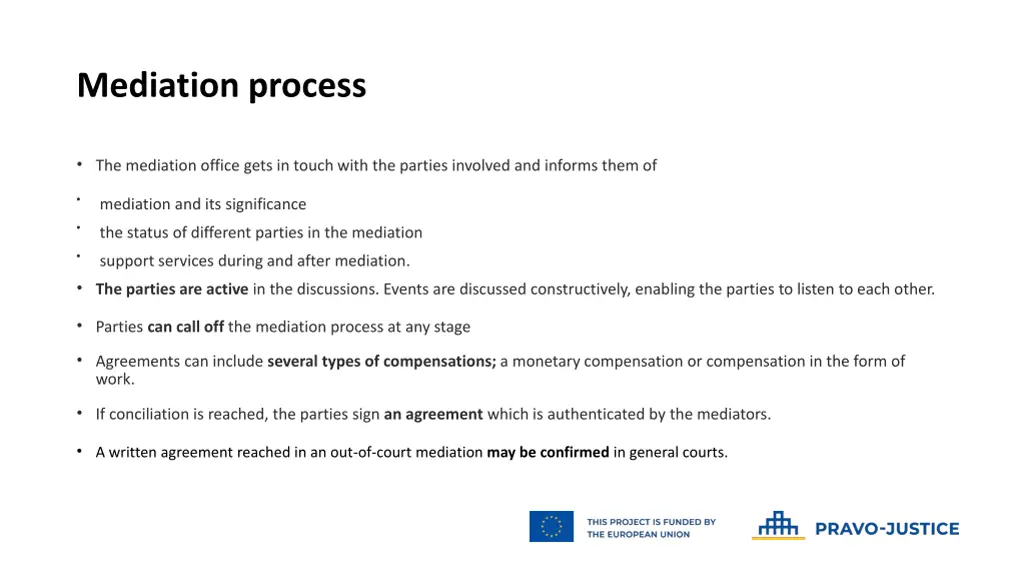 mediation process