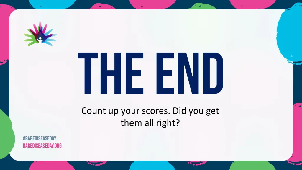 count up your scores did you get them all right