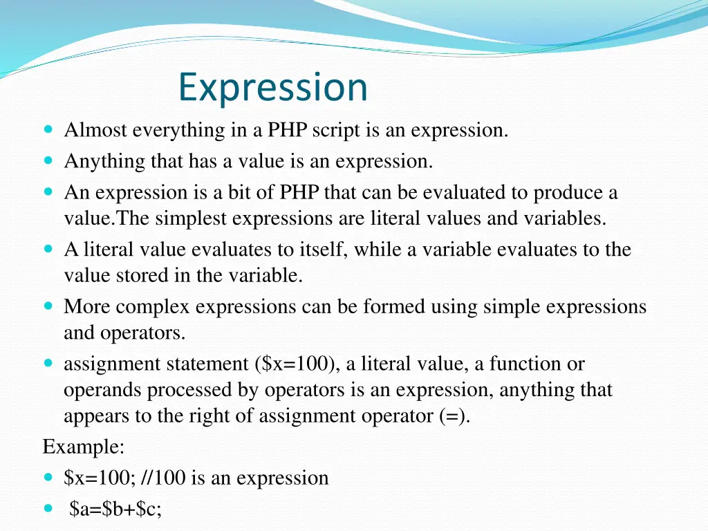 expression