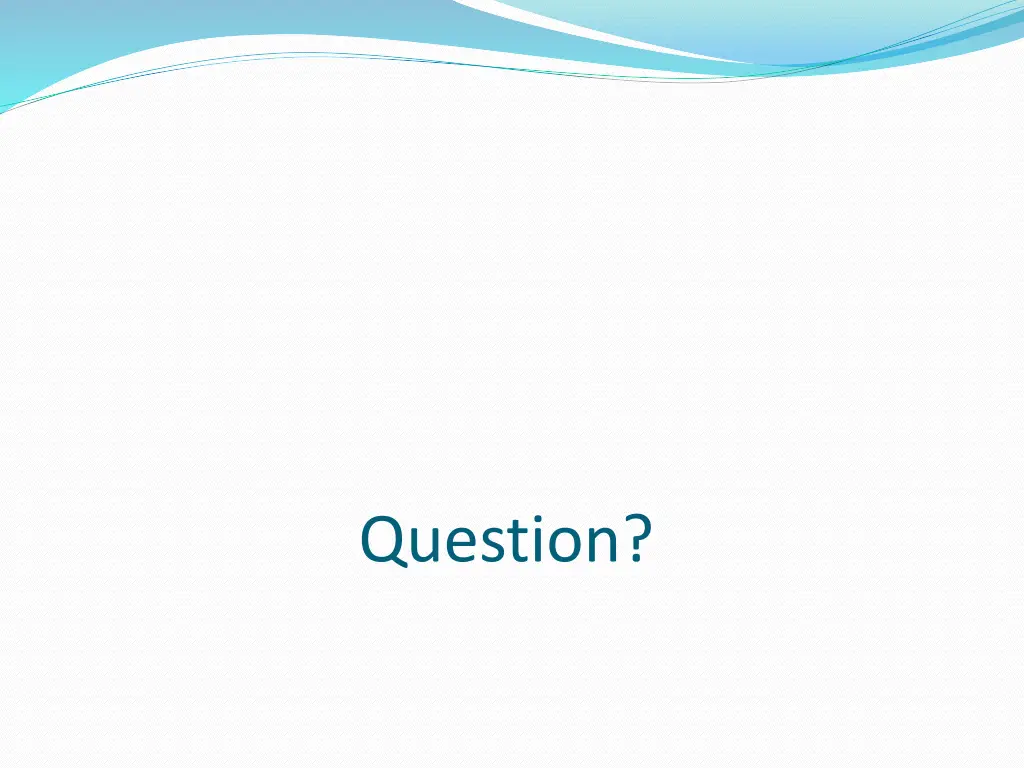 question
