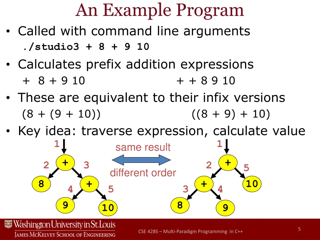 an example program