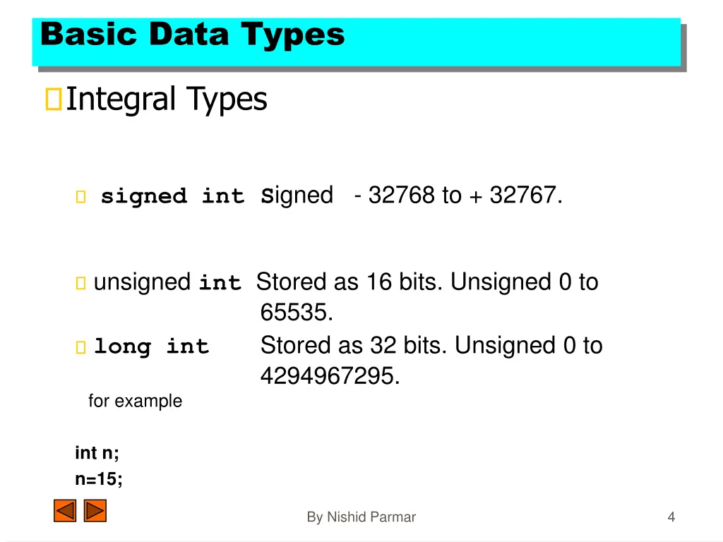 basic data types 1