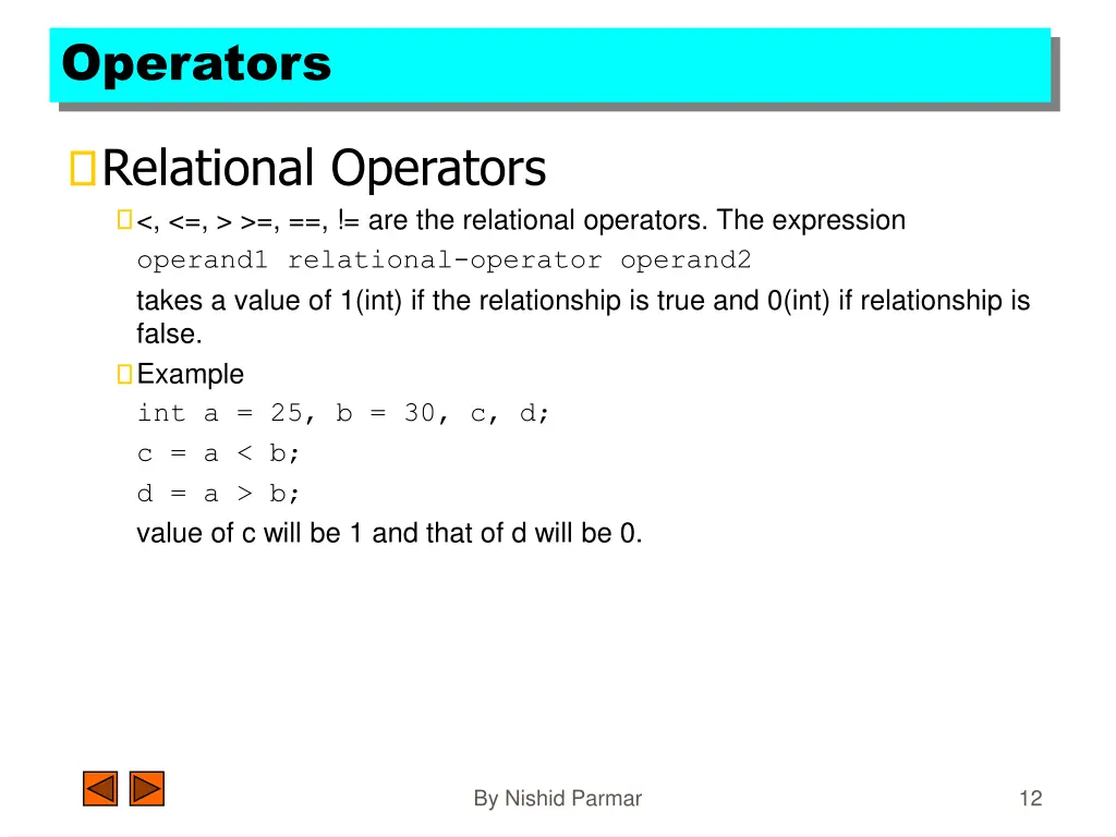 operators 2