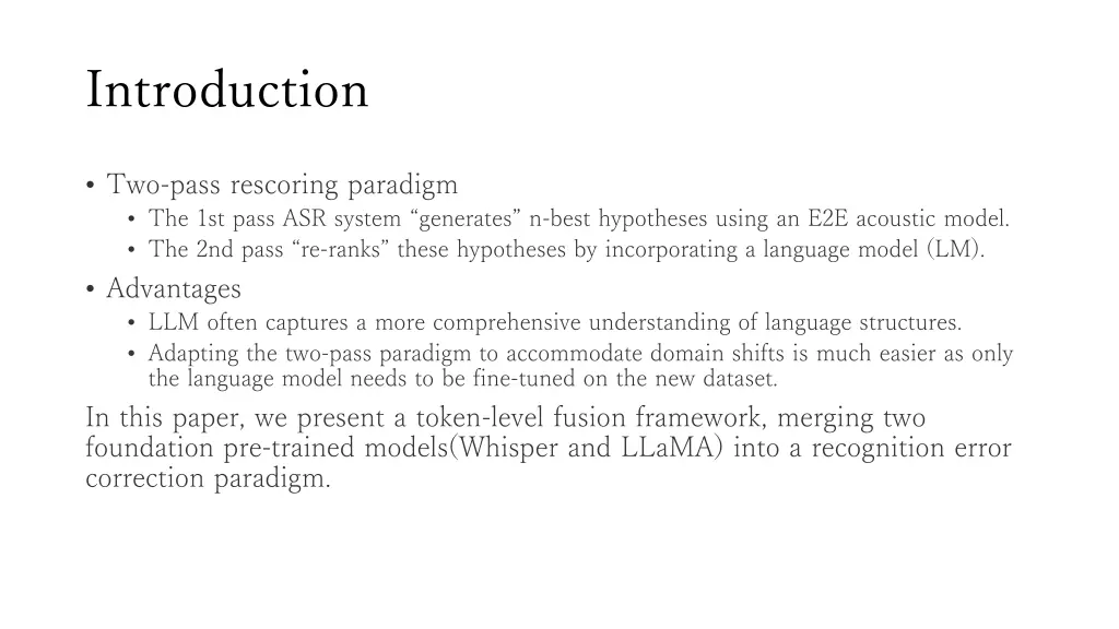 introduction