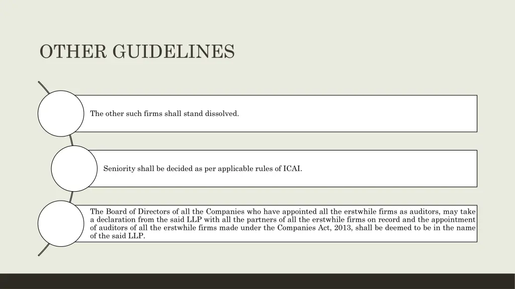 other guidelines