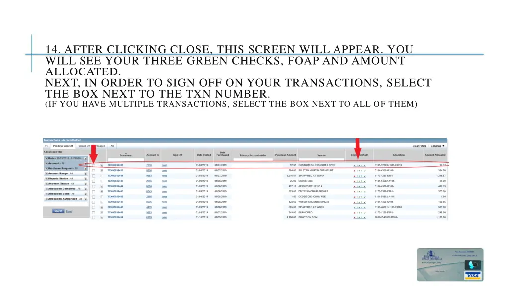 14 after clicking close this screen will appear
