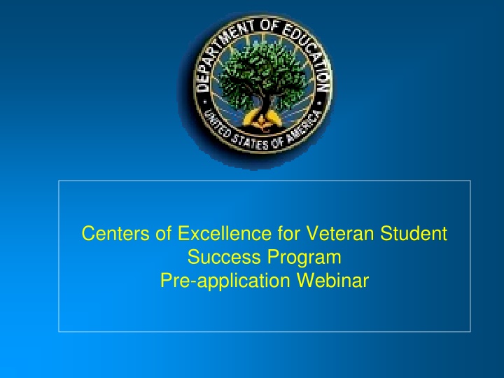 centers of excellence for veteran student success