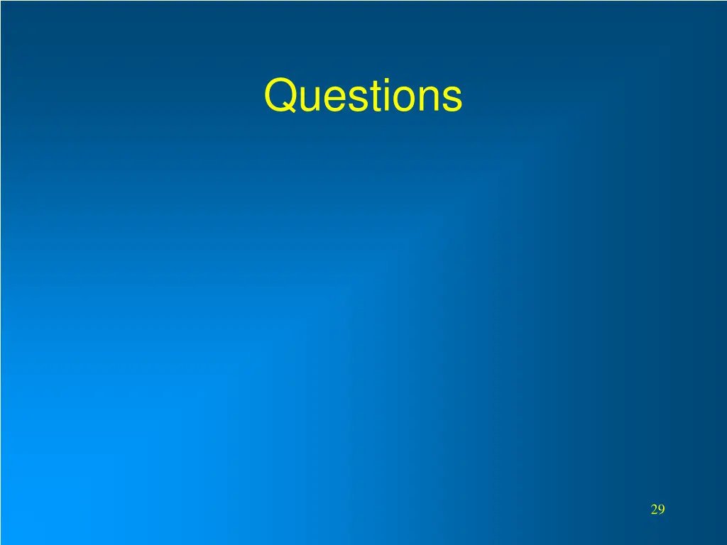 questions