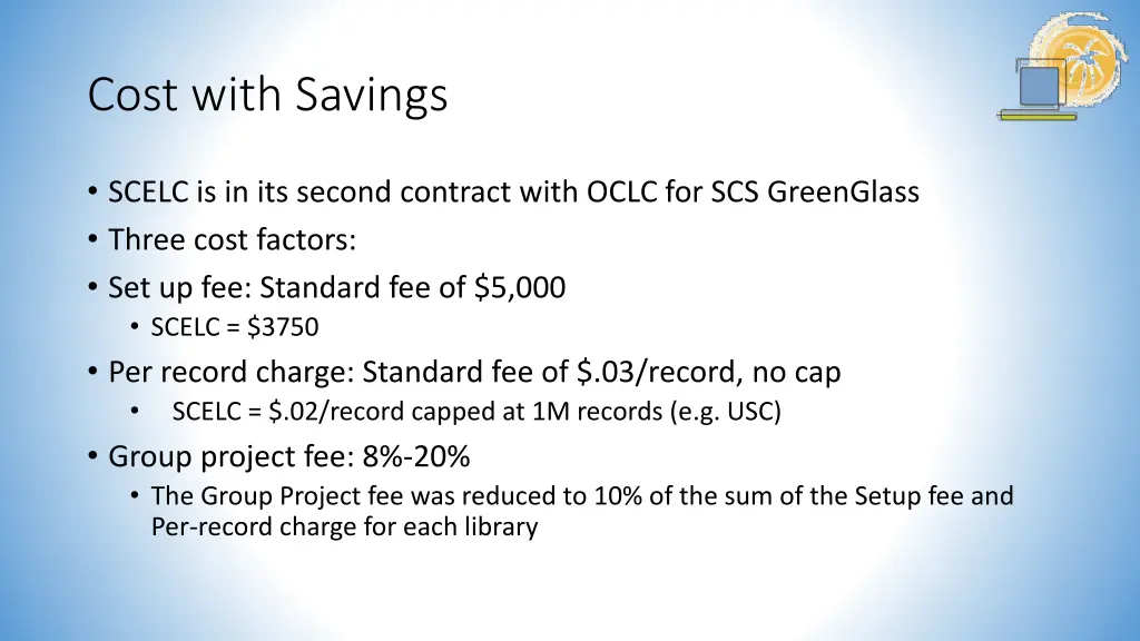 cost with savings