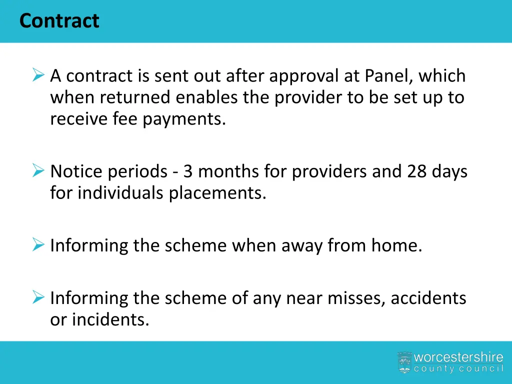 contract