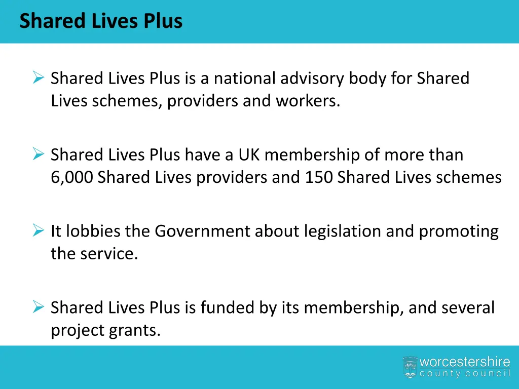 shared lives plus