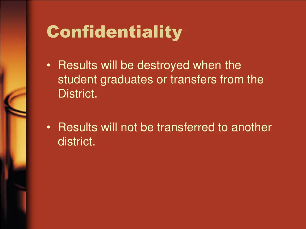 confidentiality