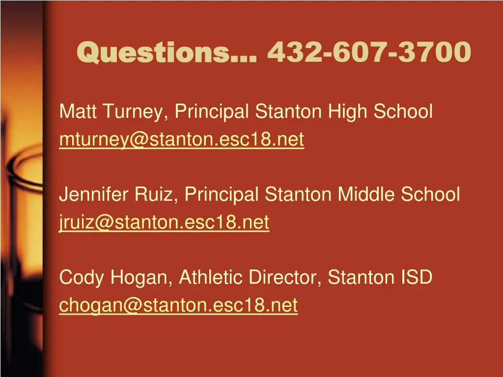 questions questions 432 607 3700