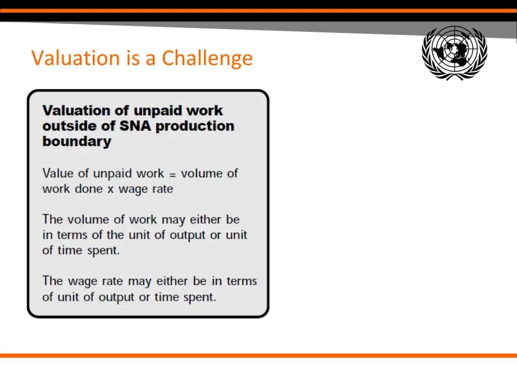valuation is a challenge