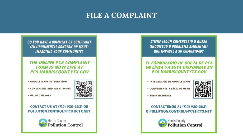 file a complaint