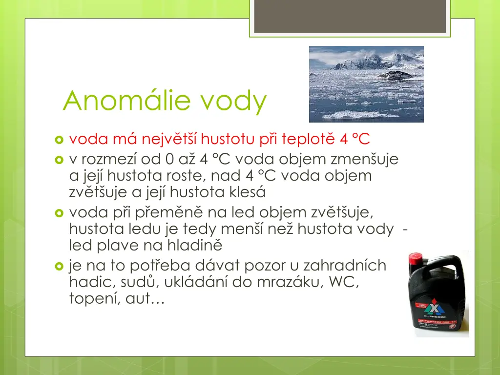 anom lie vody