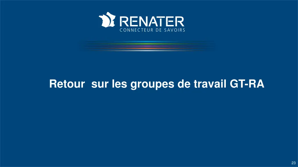 retour sur les groupes de travail gt ra