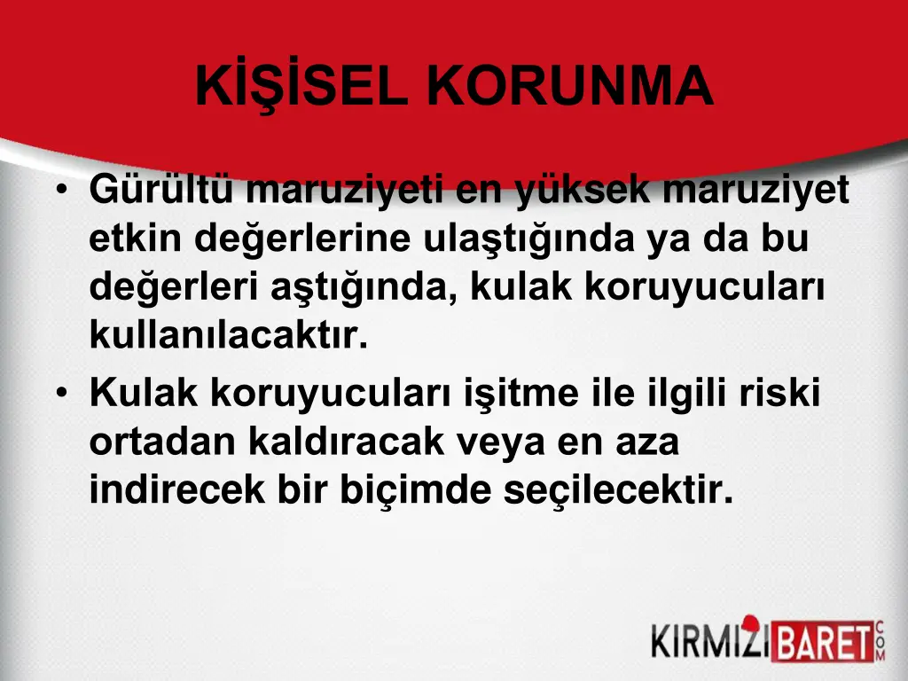 k sel korunma 1