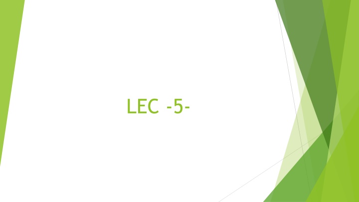 lec 5
