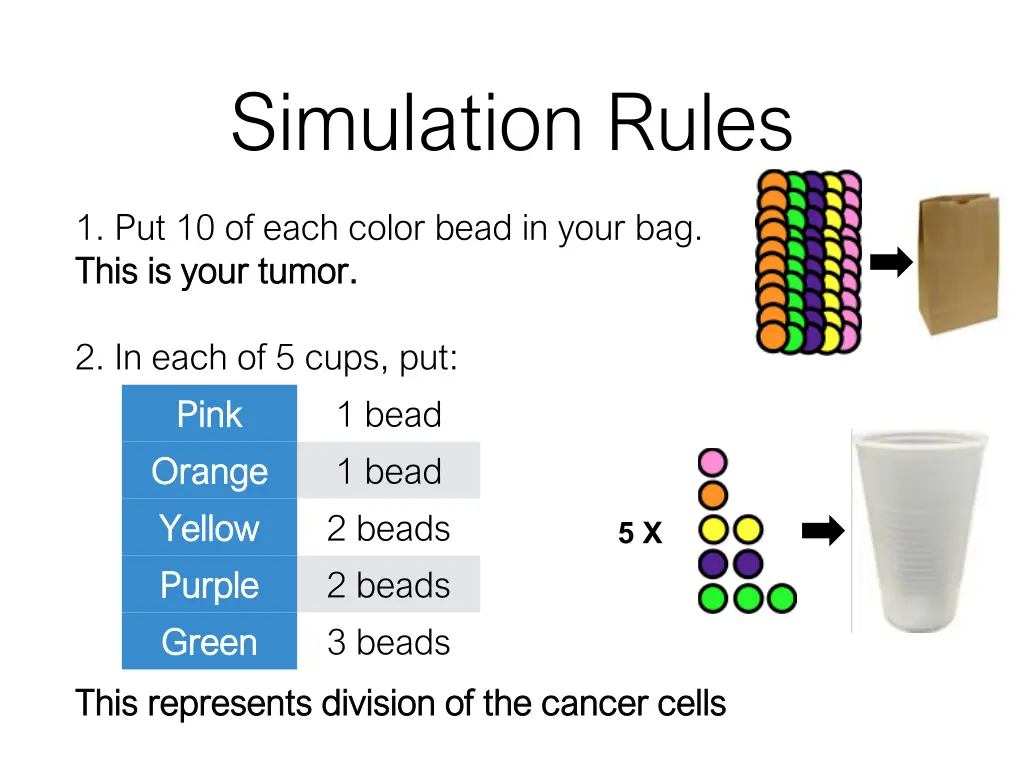 simulation rules