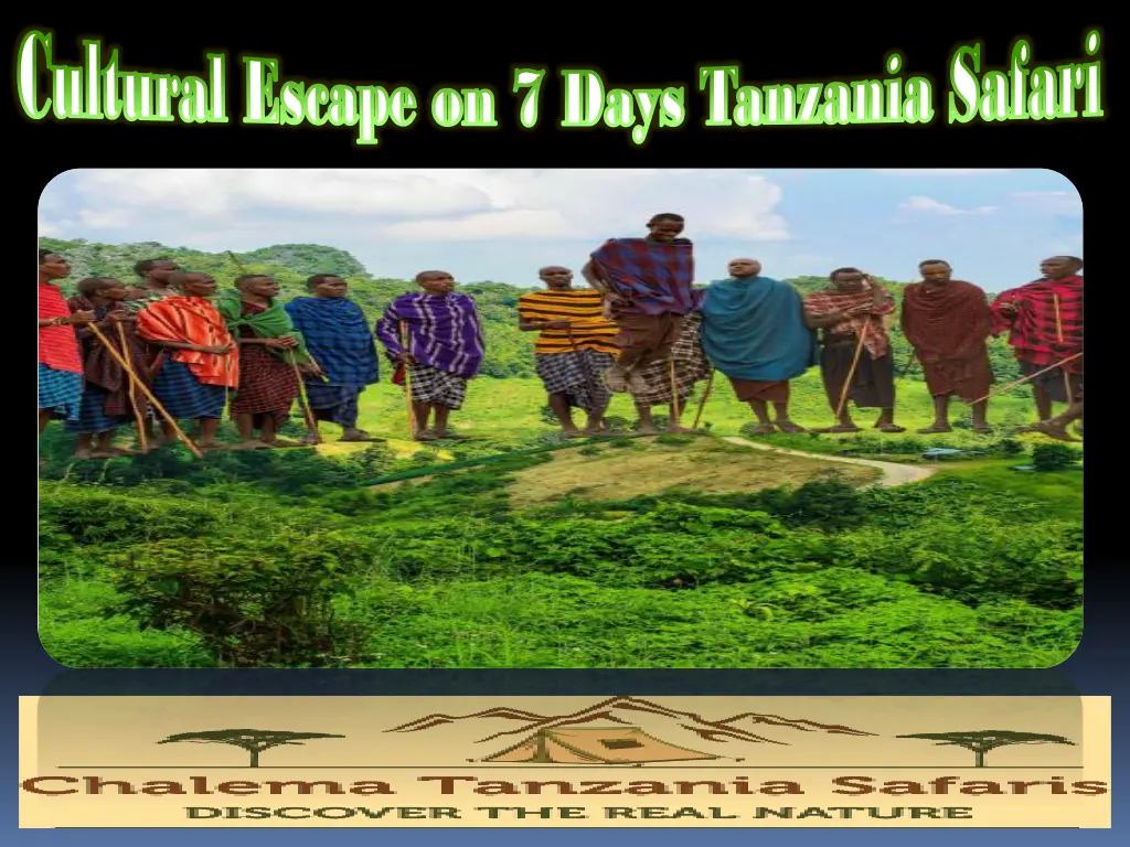 cultural escape on 7 days tanzania safari 1