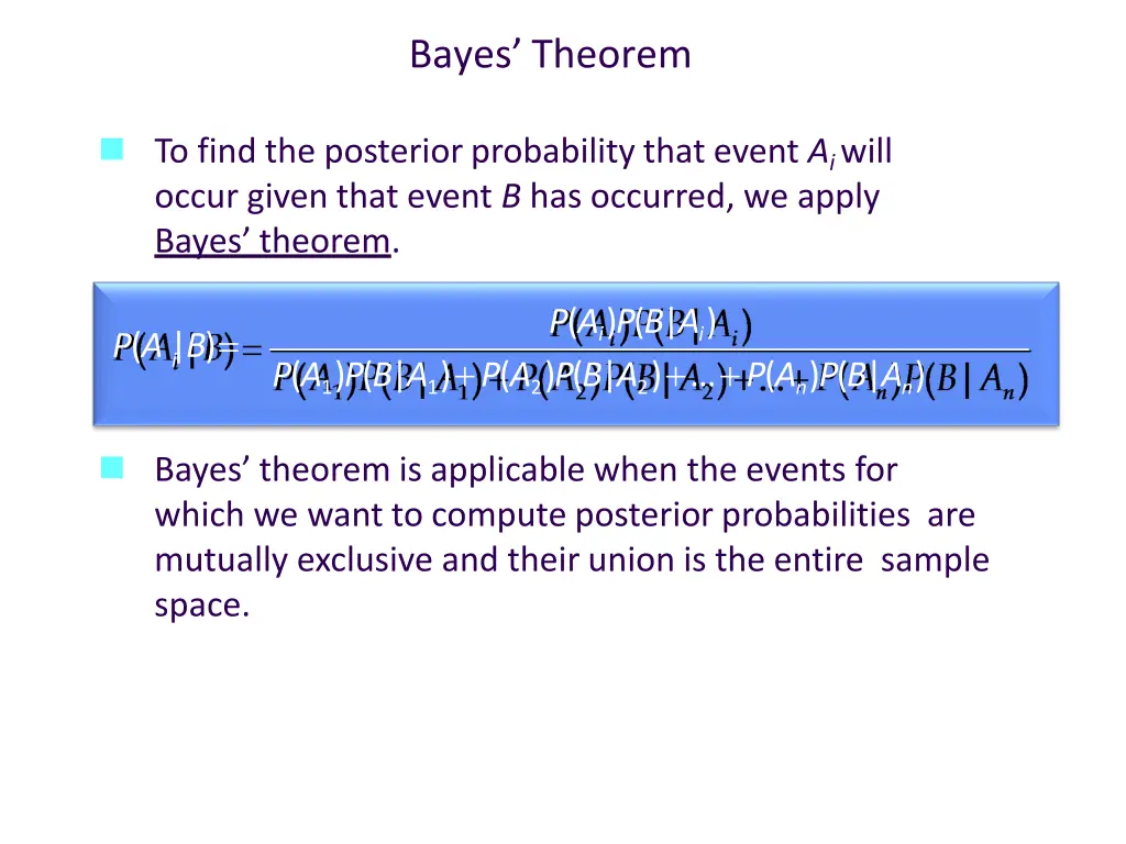 bayes theorem 2