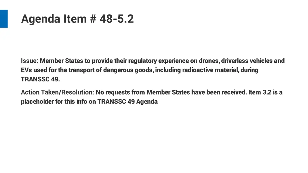 agenda item 48 5 2
