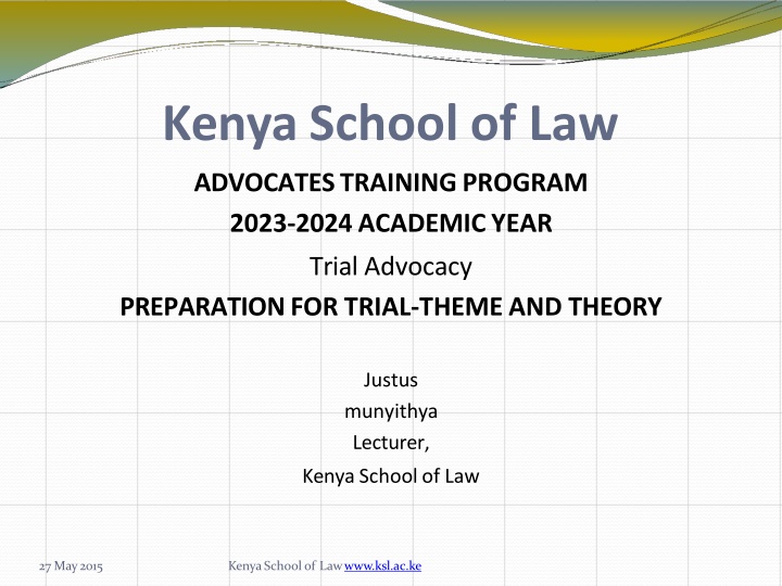 kenya school of law