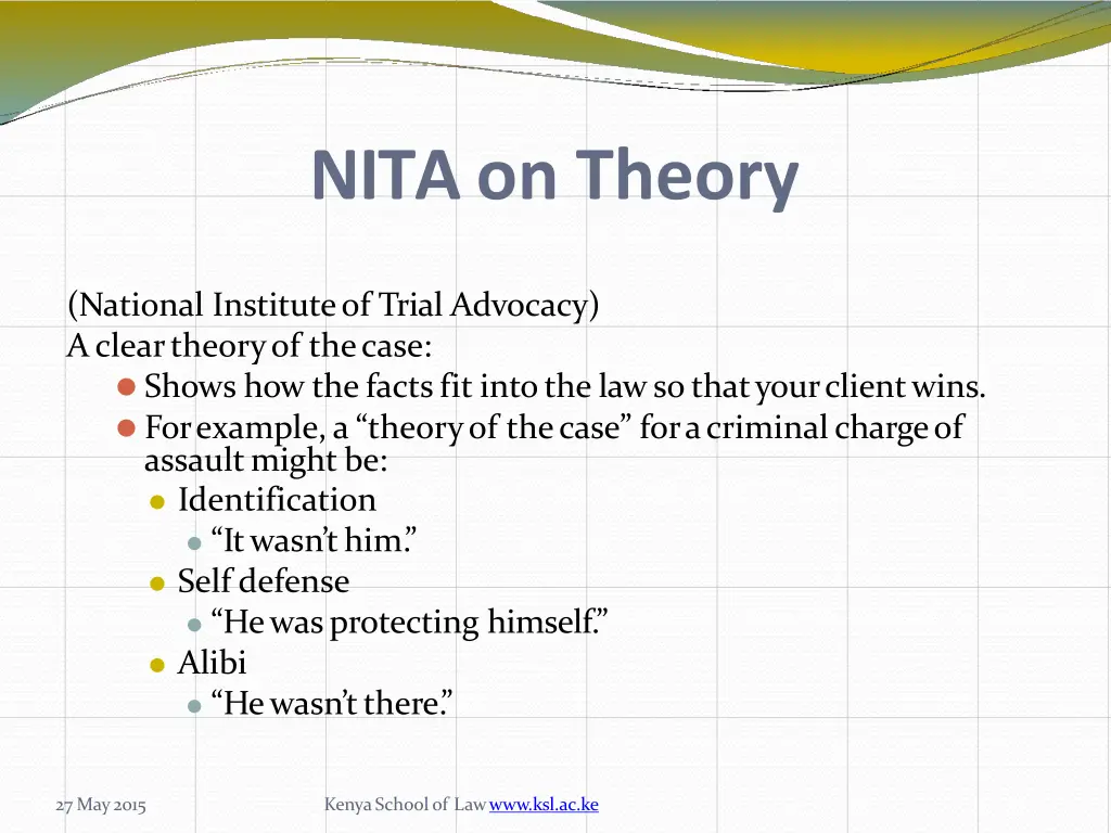 nitaon theory
